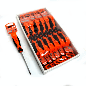 COMBO X 12 DESTORNILLADOR CRUZ PHILLIPS 4 X 100 mm MAGNÉTICO EXLIN