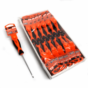 COMBO X 12 DESTORNILLADOR PLANO PHILLIPS 3 X 100 mm MAGNÉTICO EXLIN