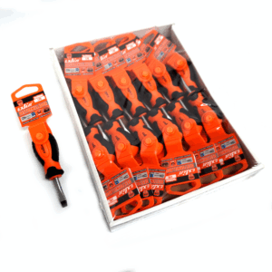 COMBO X 12 DESTORNILLADOR PLANO PHILLIPS 3 X 38 mm MAGNÉTICO EXLIN