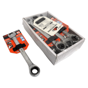 COMBO X 12 LLAVE COMBINADA CON CRIQUET DE 15 mm | EXLIN