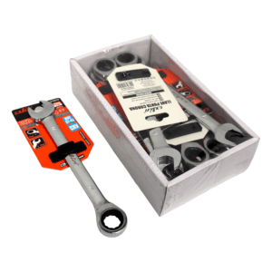 COMBO X 12 LLAVE COMBINADA CON CRIQUET DE 17 mm | EXLIN