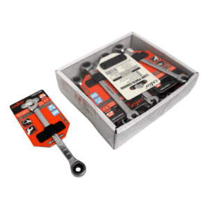 COMBO X 12 LLAVE COMBINADA CON CRIQUET DE 7 mm | EXLIN