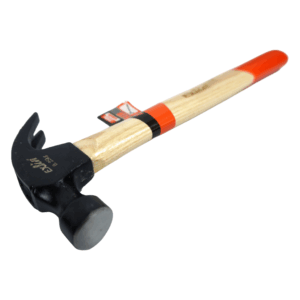 COMBO X 6 MARTILLO DE UÑA CABEZA ACERO MANGO MADERA 250g | EXLIN