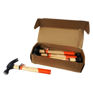 COMBO X 6 MARTILLO DE UÑA CABEZA ACERO MANGO MADERA 750g | EXLIN